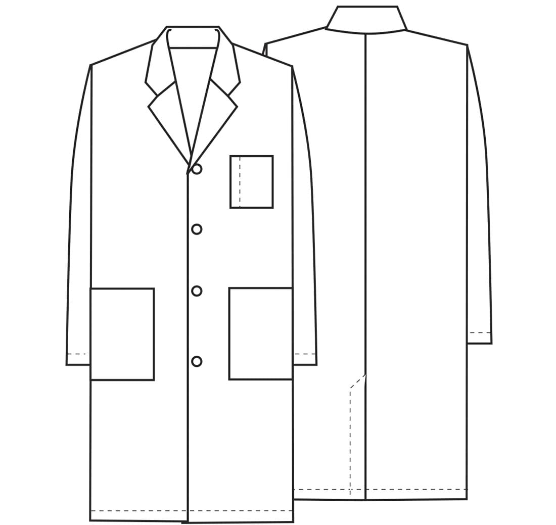 Delantal Clínico Hombre Cherokee Lab Coats 1446