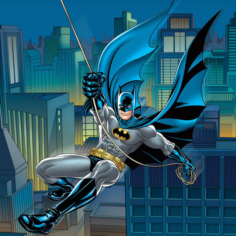 Top Clínico Batman Swingin In To Action DC Comics Tooniforms Hombre