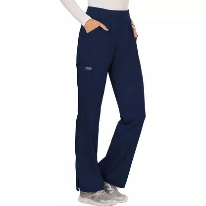 Pantalón Clínico Mujer Cherokee Workwear Revolution Azul Marino NAV WW170