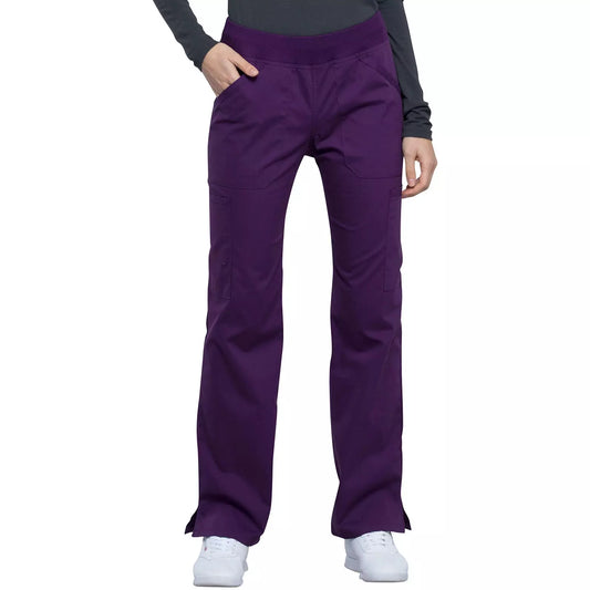 Pantalón Clínico Mujer Cherokee Workwear Revolution Morado EGG