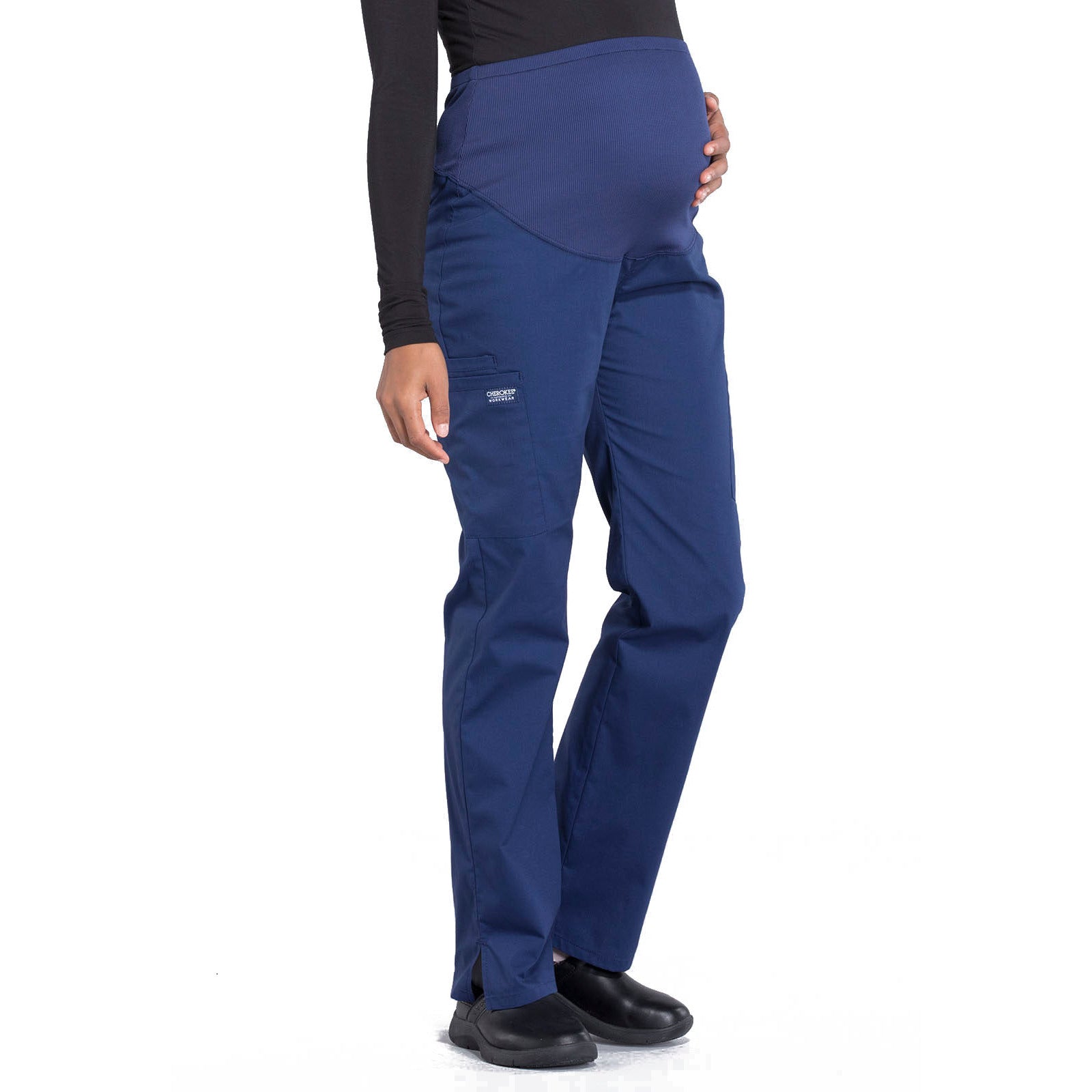 Pantalón Maternal Cherokee Professionals Workwear Azul Marino