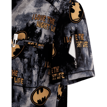 Batman I Love The Night Life Varón Tooniforms DC Comics